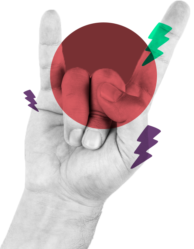 rocker hand